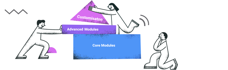 Modular Learning Management System